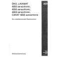 AEG LAV4850 Owners Manual AEG LAV4850 Owners Manual