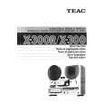 TEAC X300 Owners Manual TEAC X300 Owners Manual