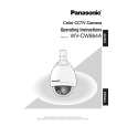 PANASONIC WVCW864A Owners Manual PANASONIC WVCW864A Owners Manual