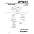 SONY DPP-MS300 Owners Manual SONY DPP-MS300 Owners Manual