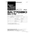 PIONEER SA770BK Service Manual PIONEER SA770BK Service Manual