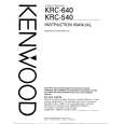 KENWOOD KRC640 Owners Manual KENWOOD KRC640 Owners Manual