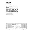 YAMAHA P2350 Owners Manual YAMAHA P2350 Owners Manual