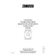 ZANUSSI ZTI823 Owners Manual ZANUSSI ZTI823 Owners Manual