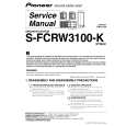 PIONEER S-FCRW3100-K/XTWUC Service Manual PIONEER S-FCRW3100-K/XTWUC Service Manual