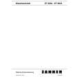 ZANKER ET6054 Owners Manual ZANKER ET6054 Owners Manual