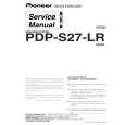 PIONEER PDP-S27-LR Service Manual PIONEER PDP-S27-LR Service Manual