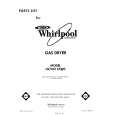 WHIRLPOOL LG7001XSW0 Parts Catalog WHIRLPOOL LG7001XSW0 Parts Catalog