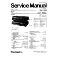 TECHNICS SA180 Service Manual TECHNICS SA180 Service Manual