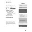 ONKYO HTP-560) Owners Manual ONKYO HTP-560) Owners Manual