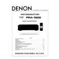 DENON PRA1500 Service Manual DENON PRA1500 Service Manual