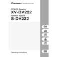 PIONEER XV-DV222/MYXJN Owners Manual PIONEER XV-DV222/MYXJN Owners Manual