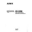 AIWA XD-S260 Owners Manual AIWA XD-S260 Owners Manual