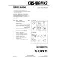 SONY XRS999MK2 Service Manual SONY XRS999MK2 Service Manual