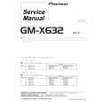 PIONEER GMX632 Service Manual PIONEER GMX632 Service Manual