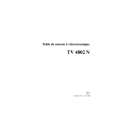ARTHUR MARTIN ELECTROLUX TV4802N Owners Manual ARTHUR MARTIN ELECTROLUX TV4802N Owners Manual