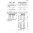SHARP PG-M25X Parts Catalog SHARP PG-M25X Parts Catalog