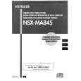 AIWA NSXMA845 Owners Manual AIWA NSXMA845 Owners Manual