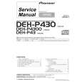PIONEER DEH-P430-2 Service Manual PIONEER DEH-P430-2 Service Manual