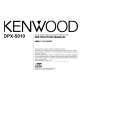 KENWOOD DPX5010 Owners Manual KENWOOD DPX5010 Owners Manual