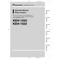 PIONEER KEH-1032 Owners Manual PIONEER KEH-1032 Owners Manual