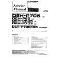 PIONEER DEHP605 Service Manual PIONEER DEHP605 Service Manual