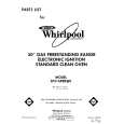 WHIRLPOOL SF316PERW0 Parts Catalog WHIRLPOOL SF316PERW0 Parts Catalog