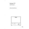 AEG FAVORITTT Owners Manual AEG FAVORITTT Owners Manual