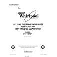 WHIRLPOOL SF331PSRW1 Parts Catalog WHIRLPOOL SF331PSRW1 Parts Catalog