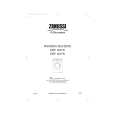 ZANUSSI ZWF1437W Owners Manual ZANUSSI ZWF1437W Owners Manual