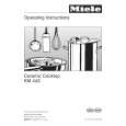 MIELE KM443 Owners Manual MIELE KM443 Owners Manual