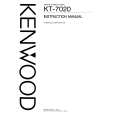 KENWOOD KT-7020 Owners Manual KENWOOD KT-7020 Owners Manual
