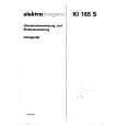 ELEKTRA KI165S Owners Manual ELEKTRA KI165S Owners Manual