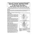 WHIRLPOOL 9815VUV Installation Manual WHIRLPOOL 9815VUV Installation Manual