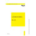 REX-ELECTROLUX RL6EI Owners Manual REX-ELECTROLUX RL6EI Owners Manual