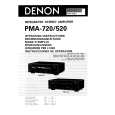 DENON PMA-520 Owners Manual DENON PMA-520 Owners Manual