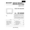 SHARP DV6332S Service Manual SHARP DV6332S Service Manual
