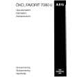 AEG FAV7080U-WSF Owners Manual AEG FAV7080U-WSF Owners Manual