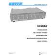 SHURE SCM262 Owners Manual SHURE SCM262 Owners Manual