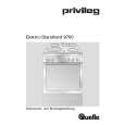 PRIVILEG 9760 Owners Manual PRIVILEG 9760 Owners Manual