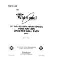 WHIRLPOOL SF3020SRW6 Parts Catalog WHIRLPOOL SF3020SRW6 Parts Catalog