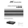 JVC A-E40B Owners Manual JVC A-E40B Owners Manual