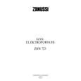 ZANUSSI ZHN723IN Owners Manual ZANUSSI ZHN723IN Owners Manual