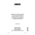ZANUSSI ZRB 36NA Owners Manual ZANUSSI ZRB 36NA Owners Manual
