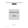 ZANUSSI ZM23TGS Owners Manual ZANUSSI ZM23TGS Owners Manual