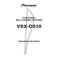 PIONEER VSX-D510/KCXJI Owners Manual PIONEER VSX-D510/KCXJI Owners Manual