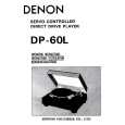 DENON DP-60L Owners Manual DENON DP-60L Owners Manual