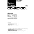 PIONEER CD-RD100 Service Manual PIONEER CD-RD100 Service Manual