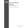 AEG MT370 Owners Manual AEG MT370 Owners Manual