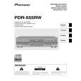 PIONEER PDR555RW Owners Manual PIONEER PDR555RW Owners Manual